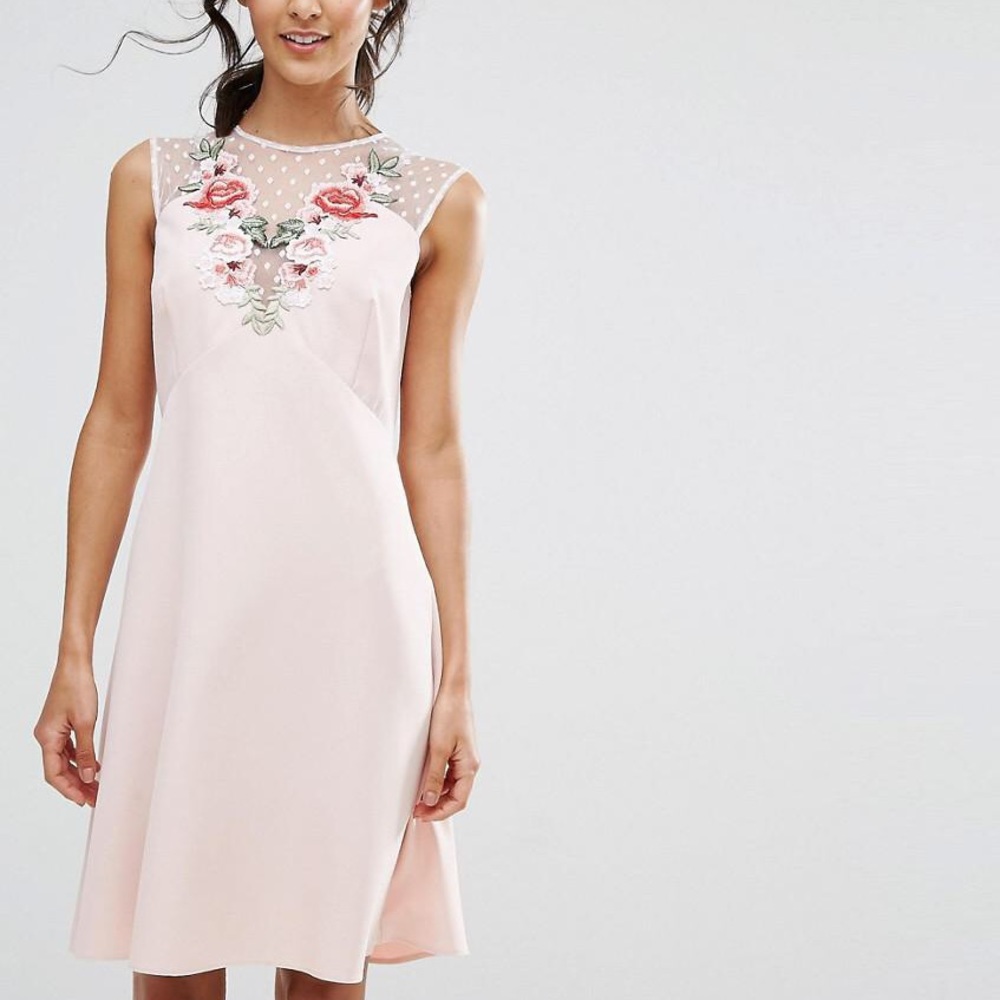 Elise Ryan Pink Dress